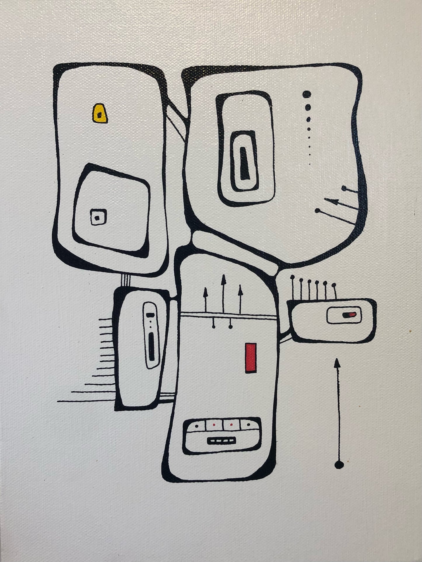 Black and White Acrylic #1