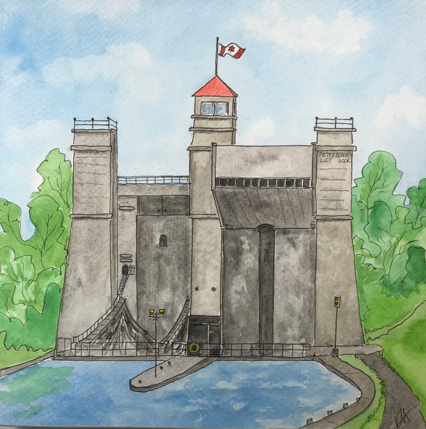 A Perfect Day at the Lift Lock, PTBO