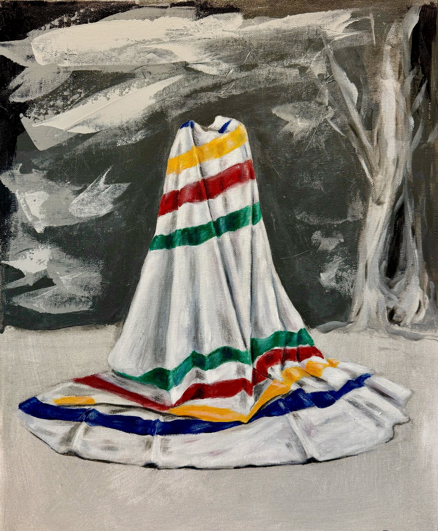 Canadian Landscape (Empty Blanket) Study