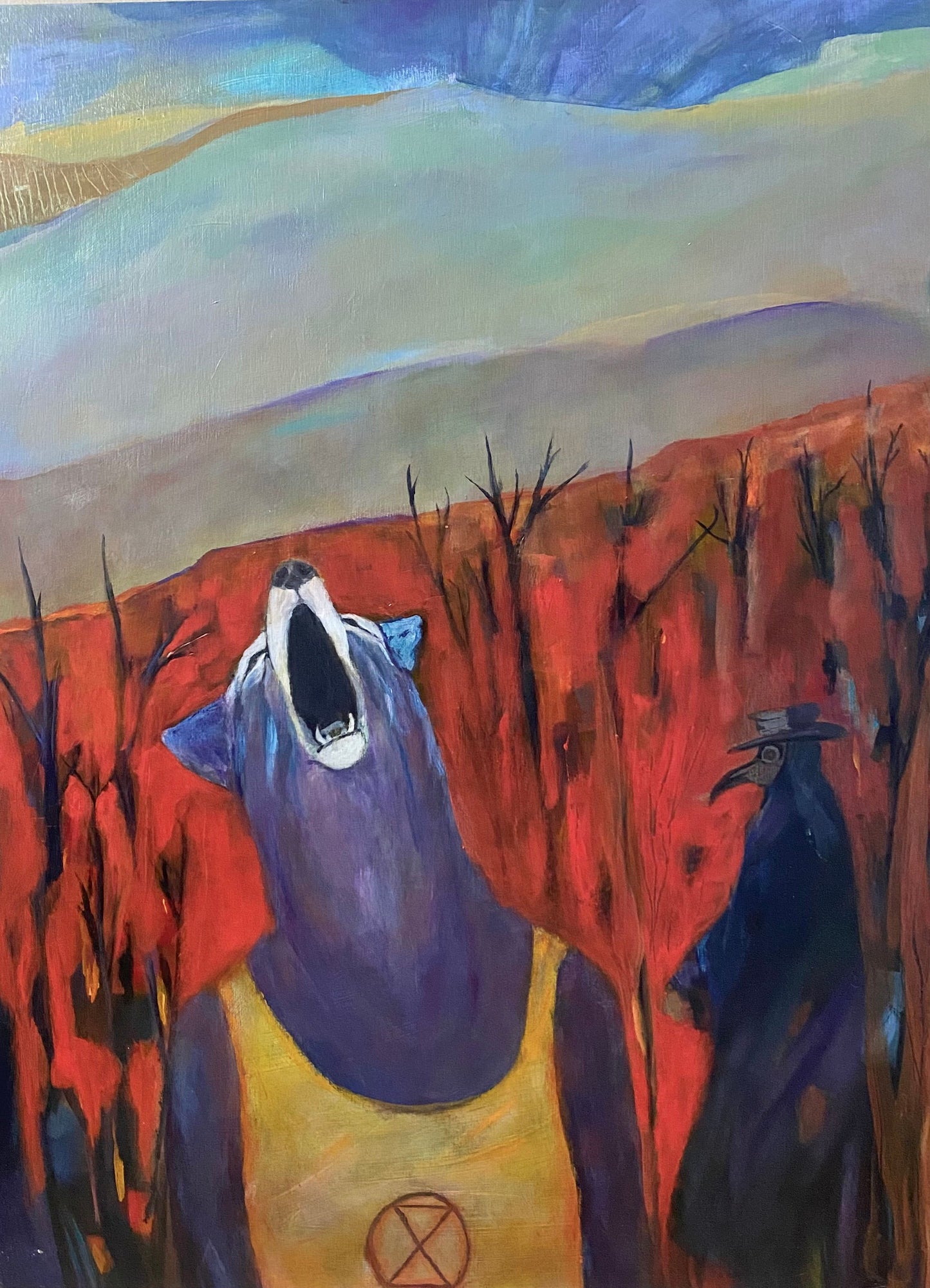 Howl from the centre of the Earth