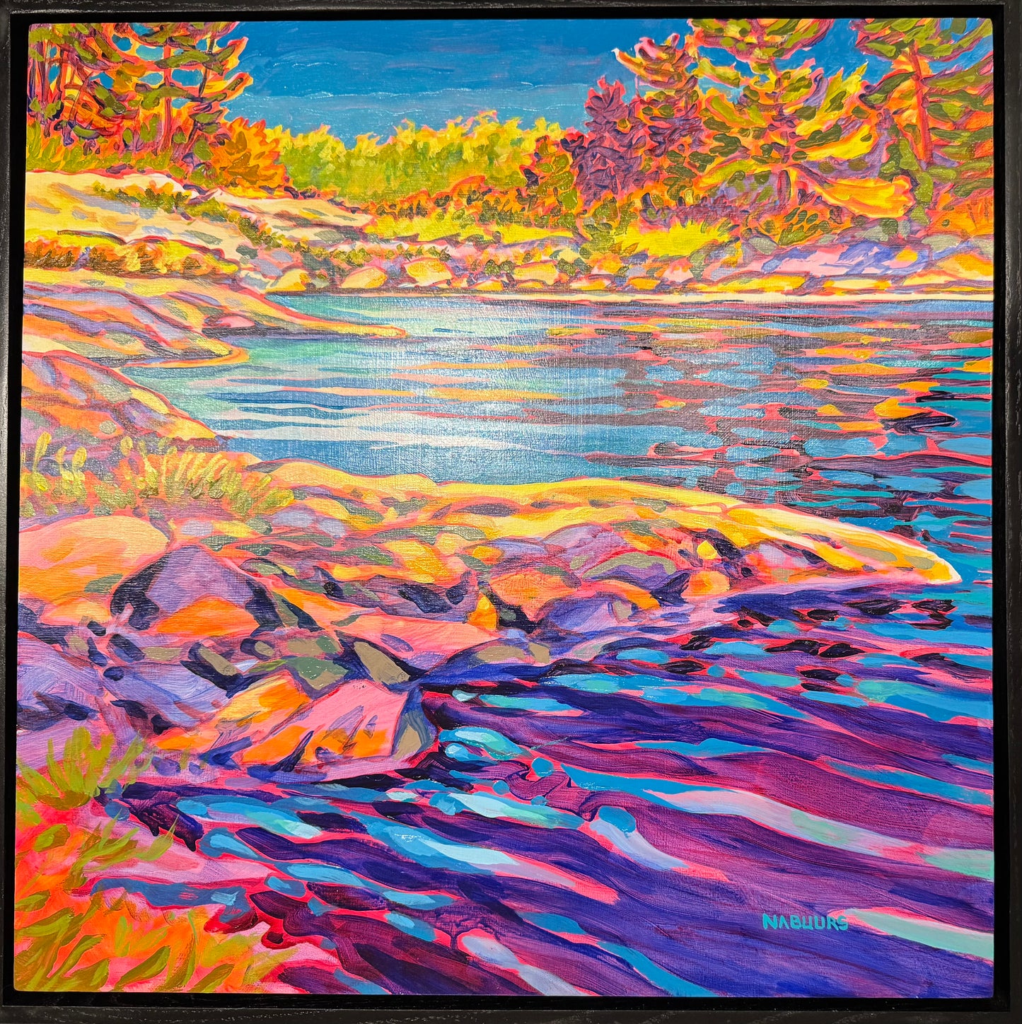 Rocks and Fading Light