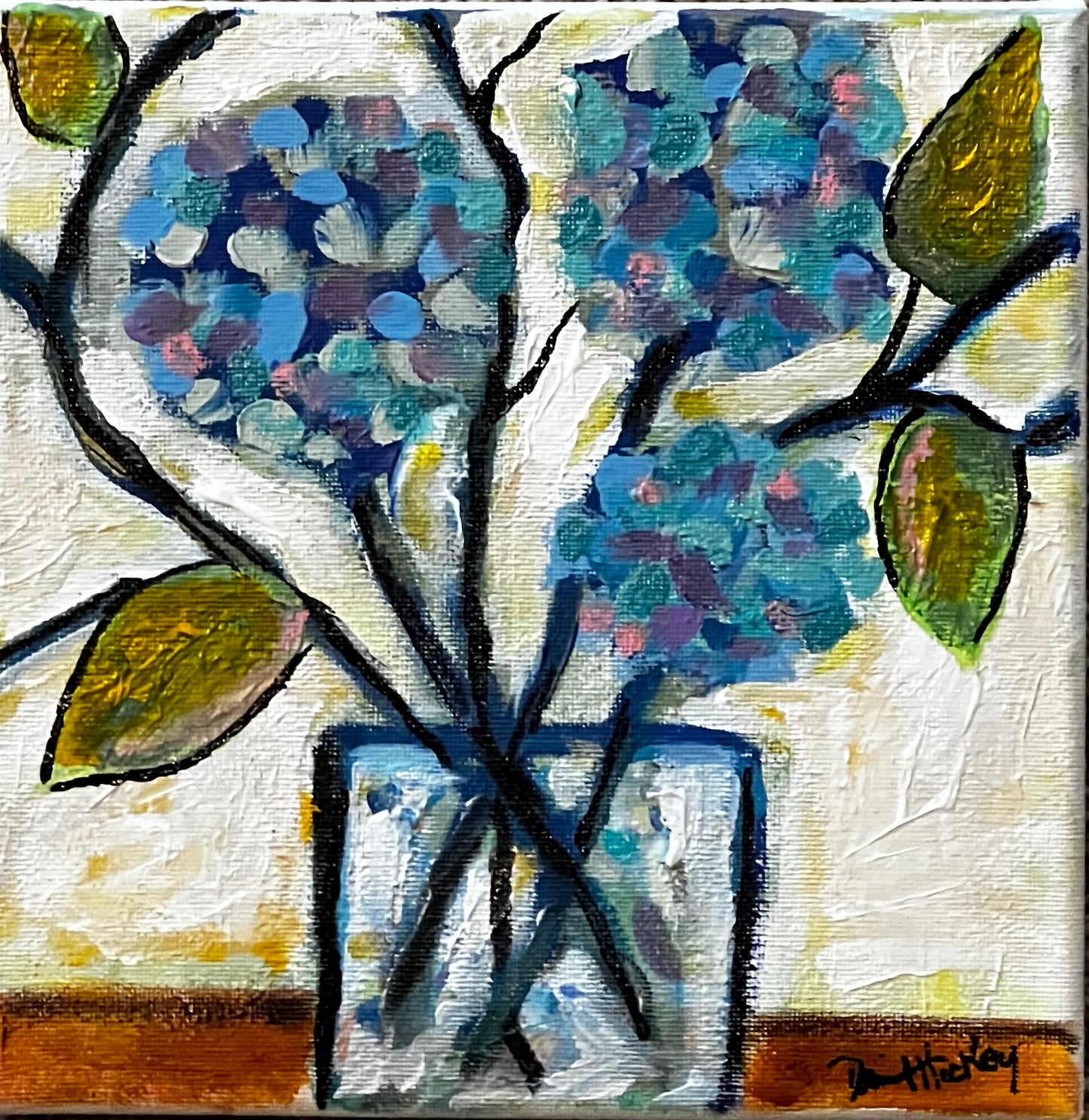 Blue Hydrangeas