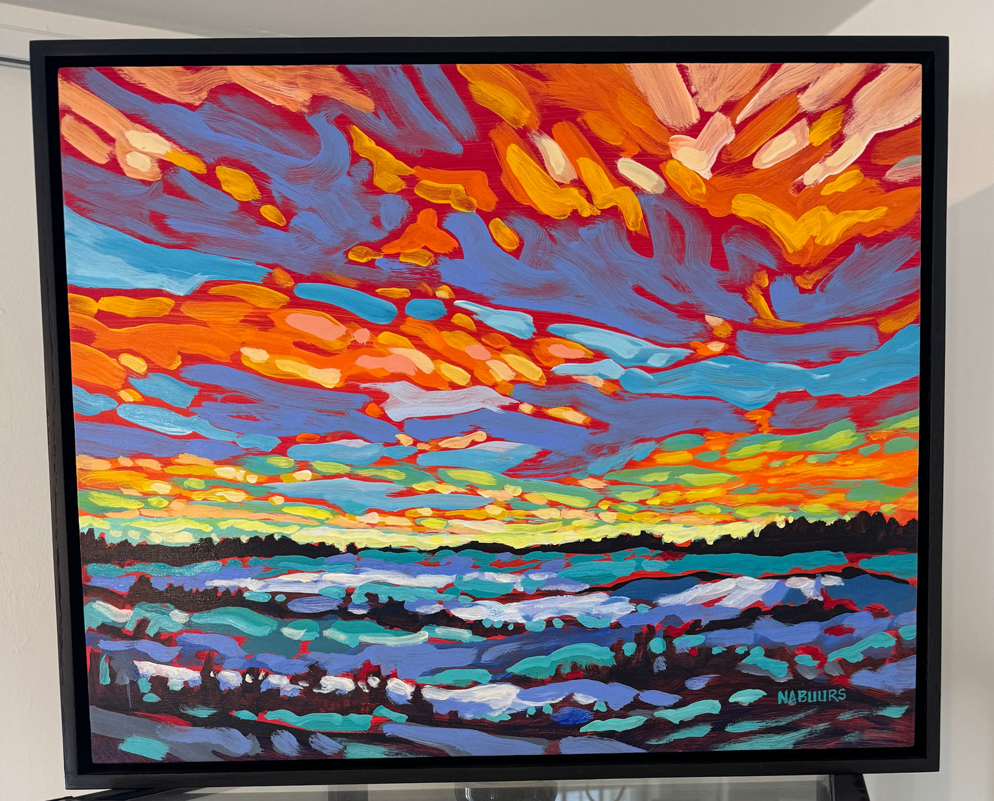 Sunset Across the Field