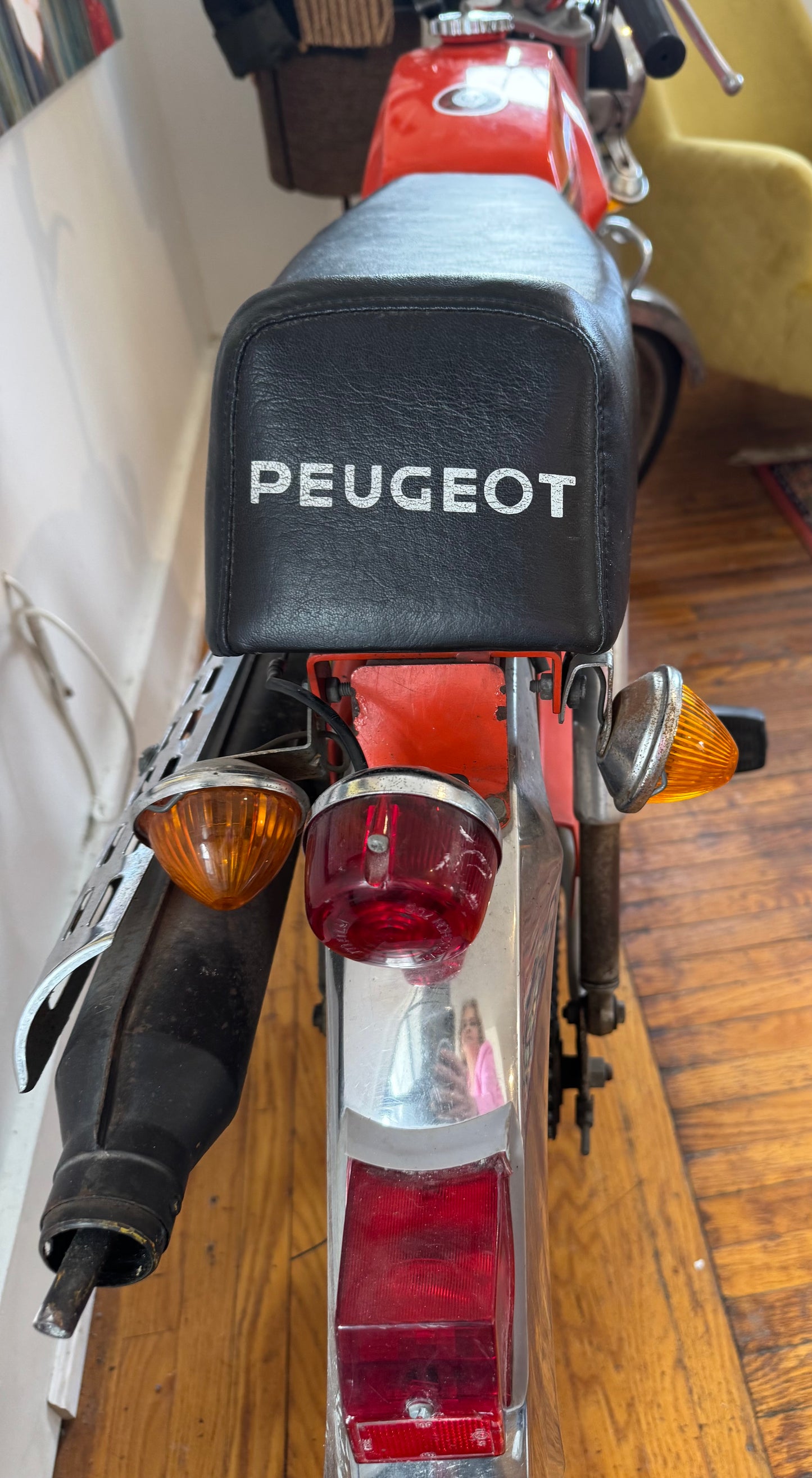 Vintage Peugeot Motorcycle