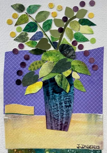 Collected Impressions No. 8--The purple background