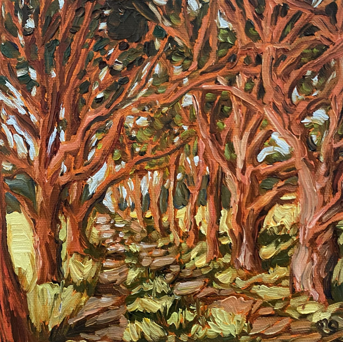Plein Air Study, Cavan Laneway