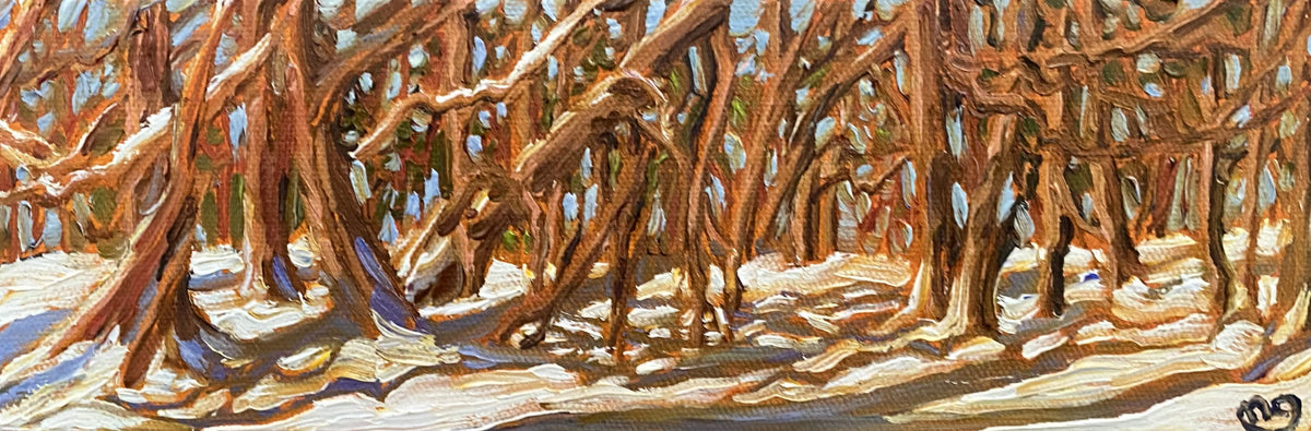 Plein Air Study, Jackson Park, Peterborough