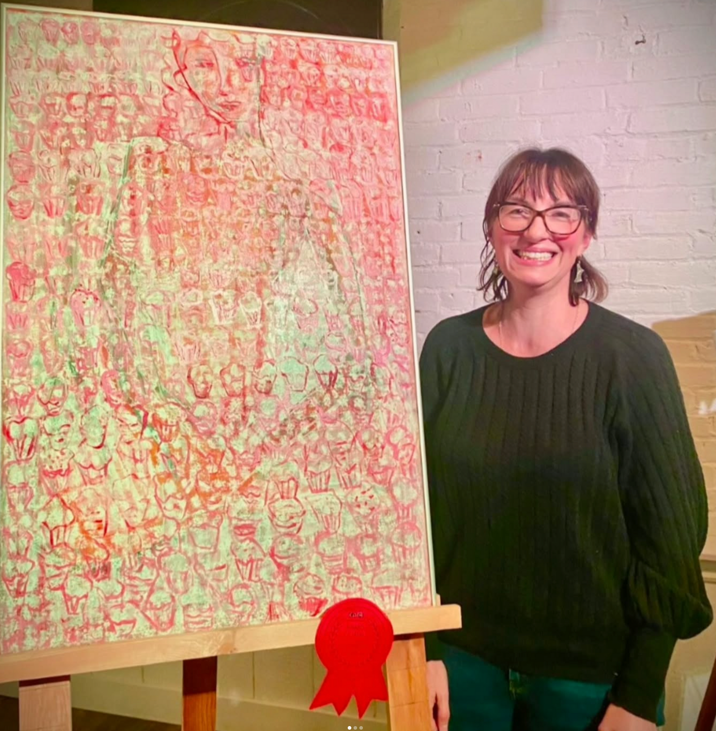 Holly Edwards Evening Series: Gel Printing and Wine Event
