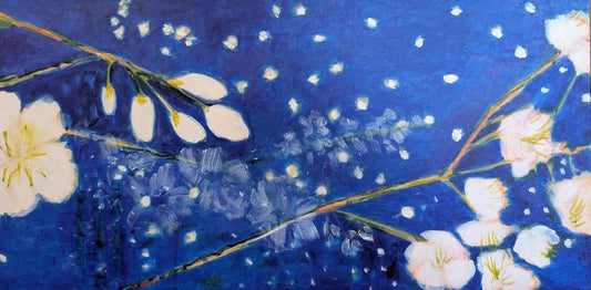 Spring Blossoms Blue
