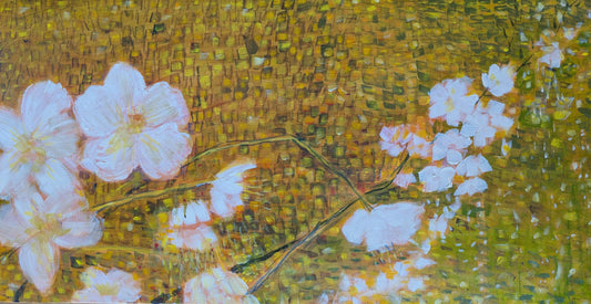 Spring Blossoms Green