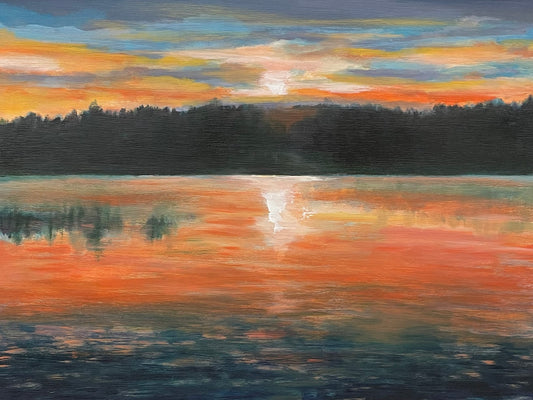 Sunset at the Lake