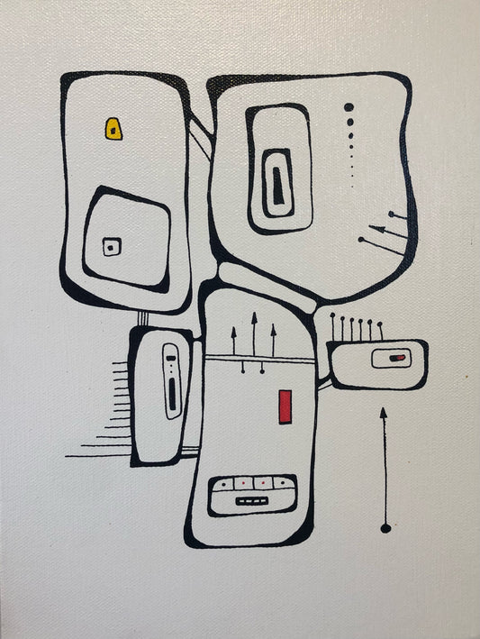Pen and Ink Framed