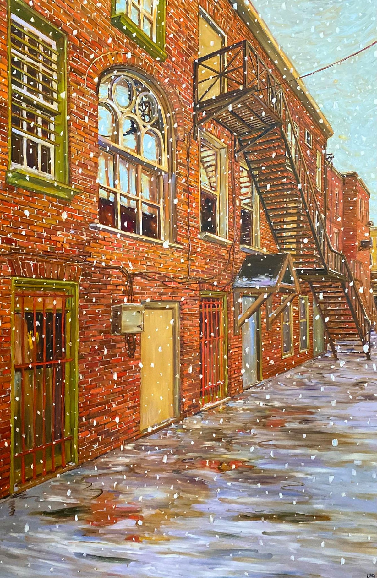 Fire Escape, Peterborough