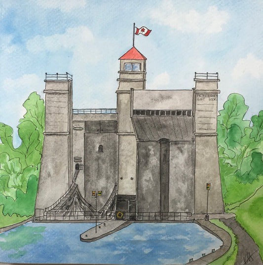 A Perfect Day at the Lift Lock, PTBO