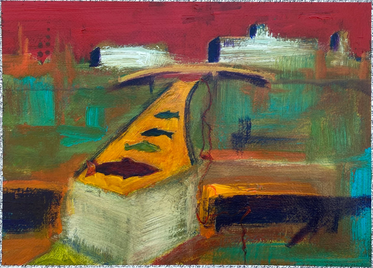 Blockade Series: Nassau Mills Gate, Odenabe River/Trent Canal. Peterborough/Nogojiwanong