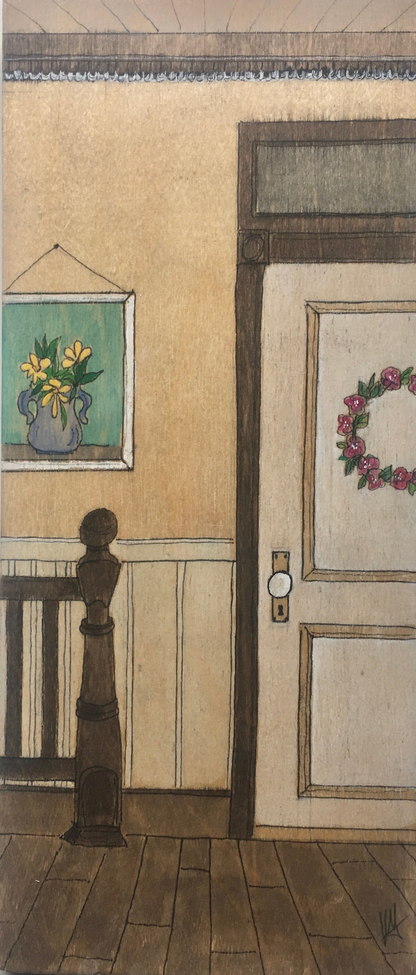 Flowers on the Second Floor