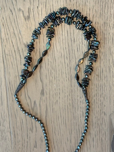 Freshwater Pearl Double Strand Neckless