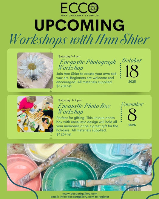 ANN SHIER ENCAUSTIC PHOTO BOX WORKSHOP