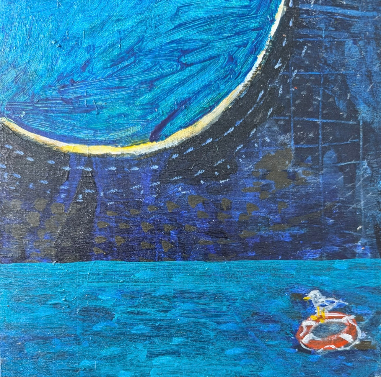 Moon Over the Atlantic