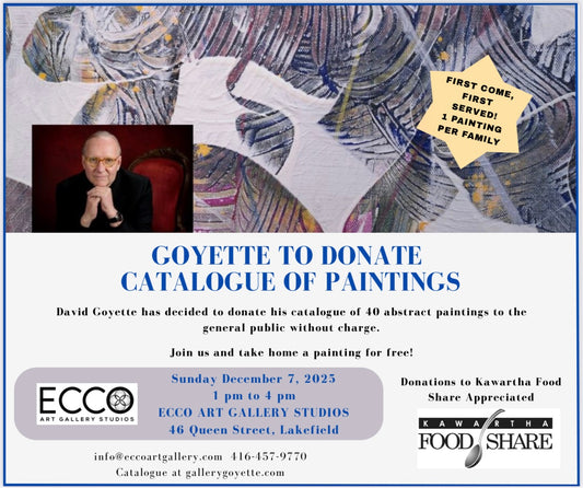 David Goyette DONATION
