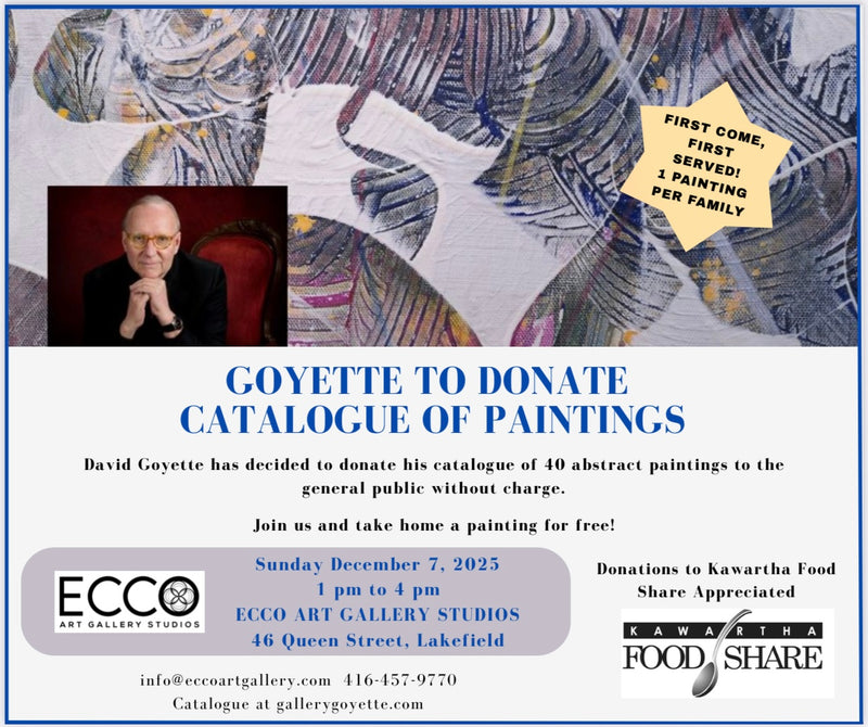 David Goyette DONATION