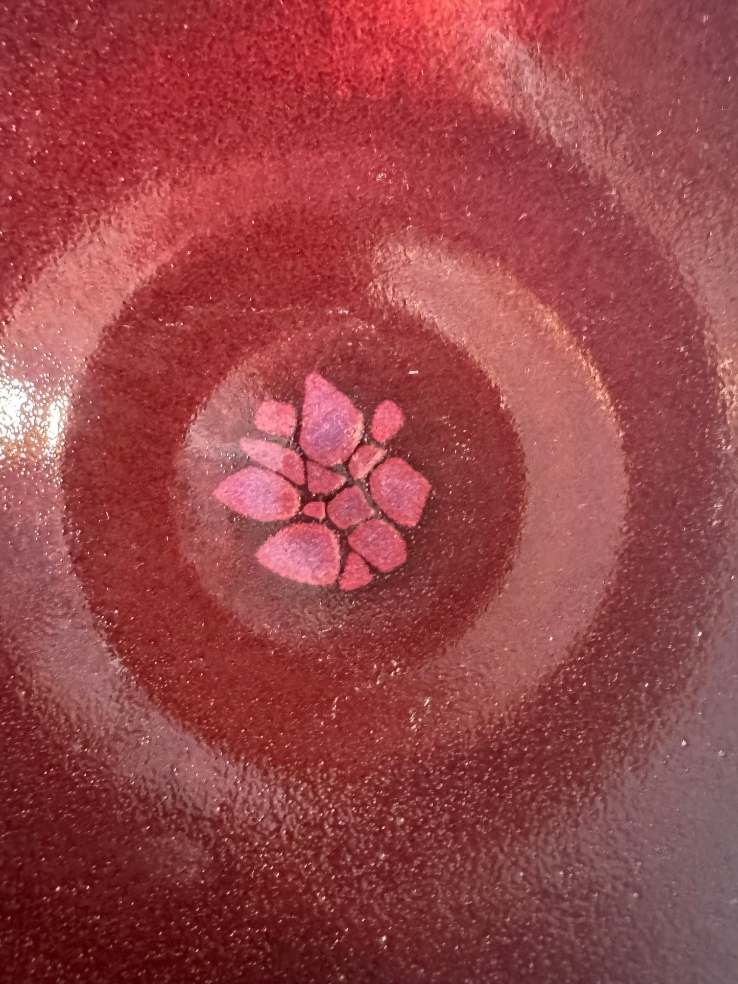 Deep Red Bowls