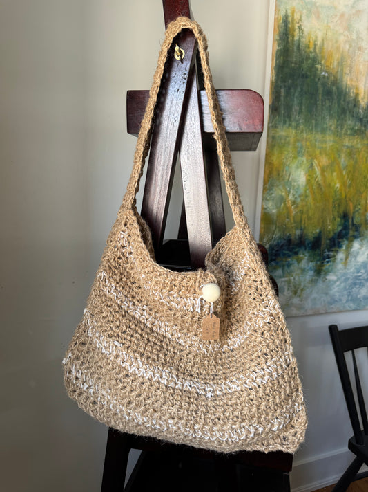 Jute Shopper Bag
