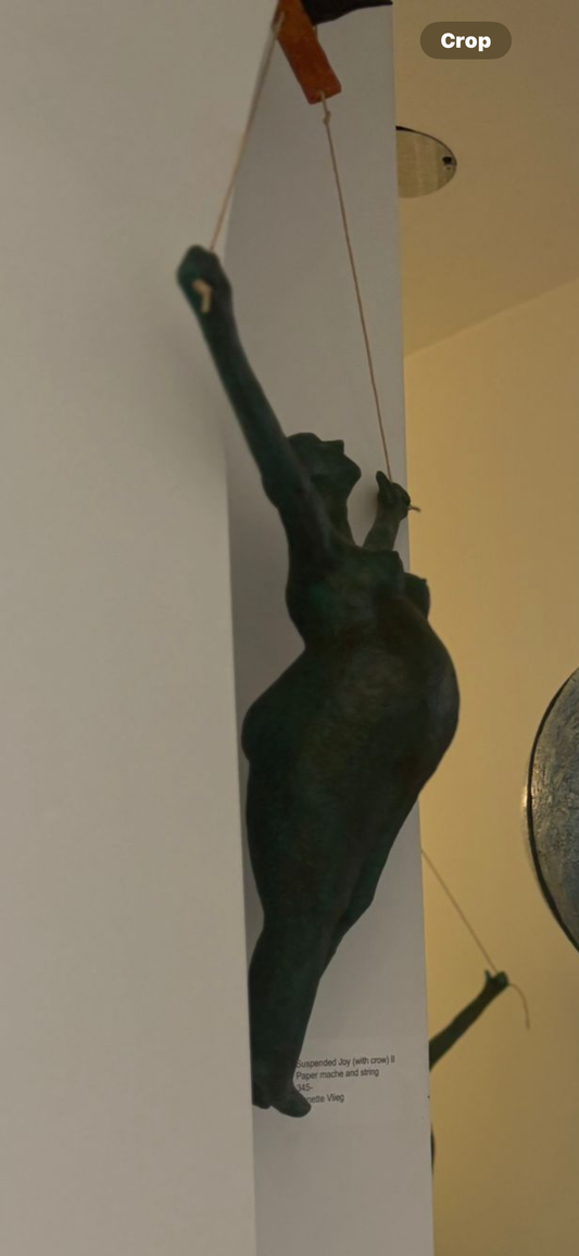 Suspended Joy 1 and 11 (with crow)
