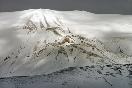 Shadows on a Volcanic Rim