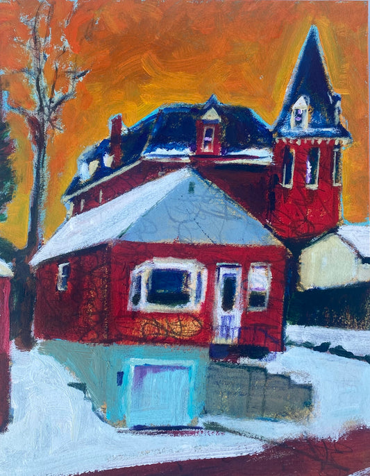 Snow Place Like Home Series: John C. Sullivan House from Mark St