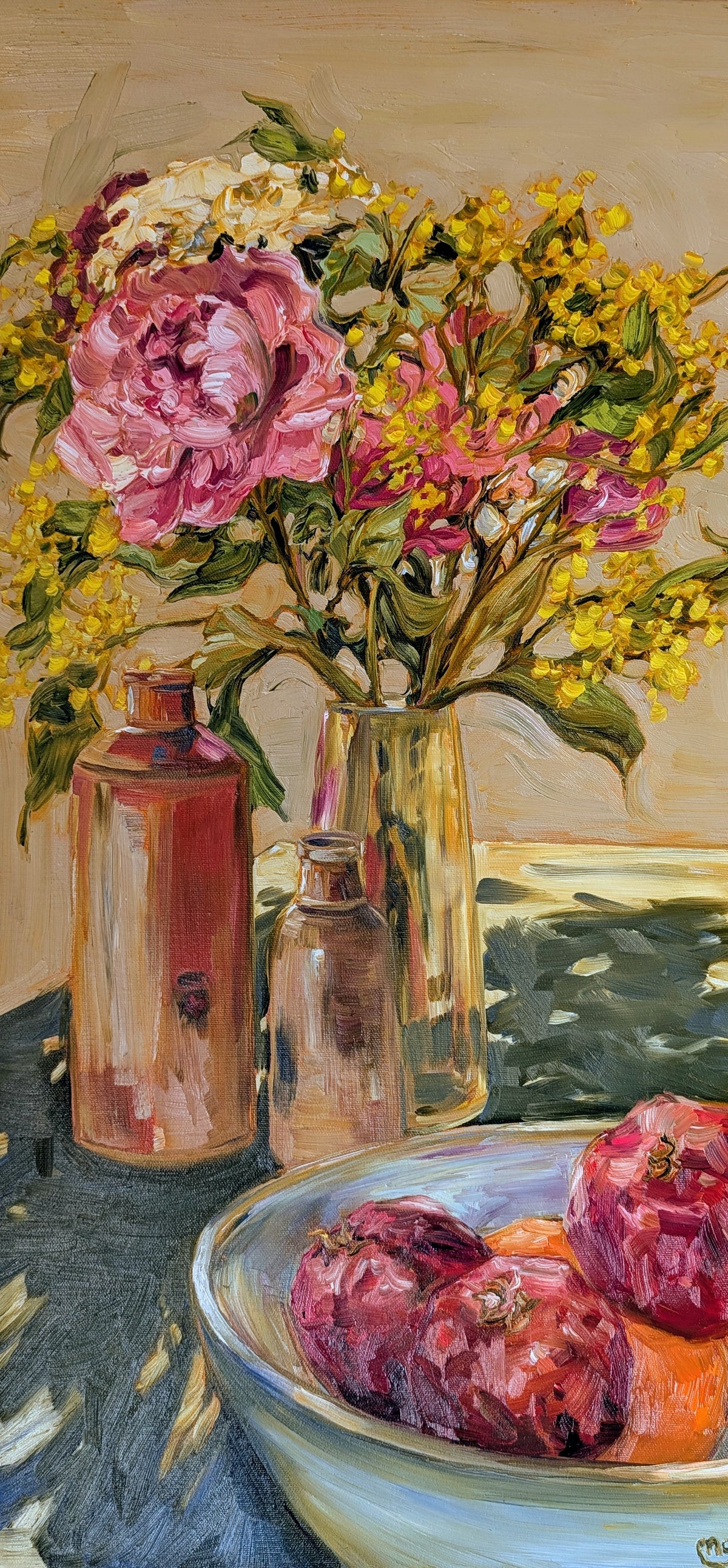 Still Life With Peonies