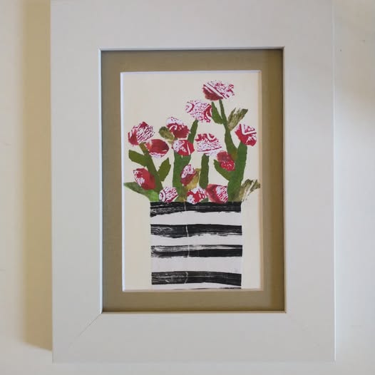 Ruth Dyer Matted Collage